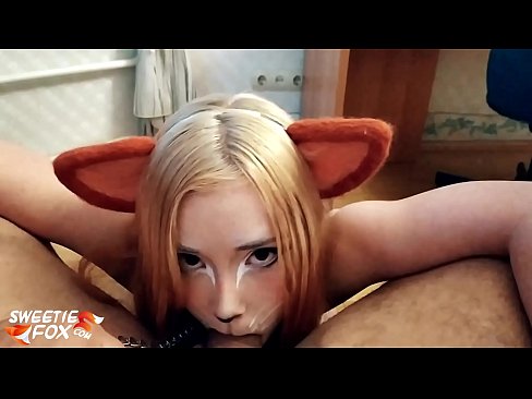❤️ Kitsune លេបទឹកមាត់ហើយច្របាច់ចូលមាត់នាង ️ សិច នៅពួកយើង  ❌❤